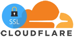 Página protegida pela Cloudflare, com conexão SSL